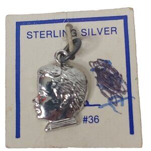 Sterling Sliver Little Boy Charm Pendant Hills Store NOS Vintage Mini Small 5/8"